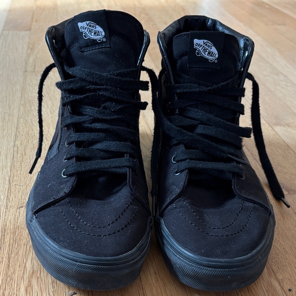 Vans Black High-Top Sneakers - Picture 5 of 8